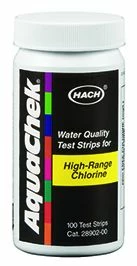 ACHRC | 100 Strips To Read Free Chlorine From 0-600 Ppm