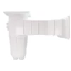 HD1001SCS | Complete Skimmer With Wide Angle Extension Throat - Concrete Pools -Pool Care Sales Shop HD1001SCS HD1001SCS 305465 HD1001SCS side view white 12