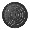 HD33C+B | 6” Main Drain With Anti-vortex Grille - Black -Pool Care Sales Shop HD33C B HD33C B 236744 hd33cb 33185 46