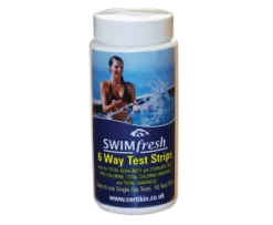 SFTEST | Swimfresh Test Strips - Bottle Of 50 Test For Chlorine, Bromine, PH & Alkalinity